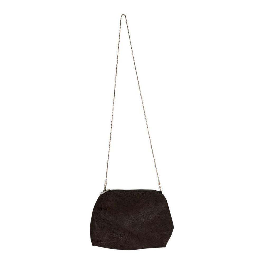 Simple casual brown Women's chain strap Bag